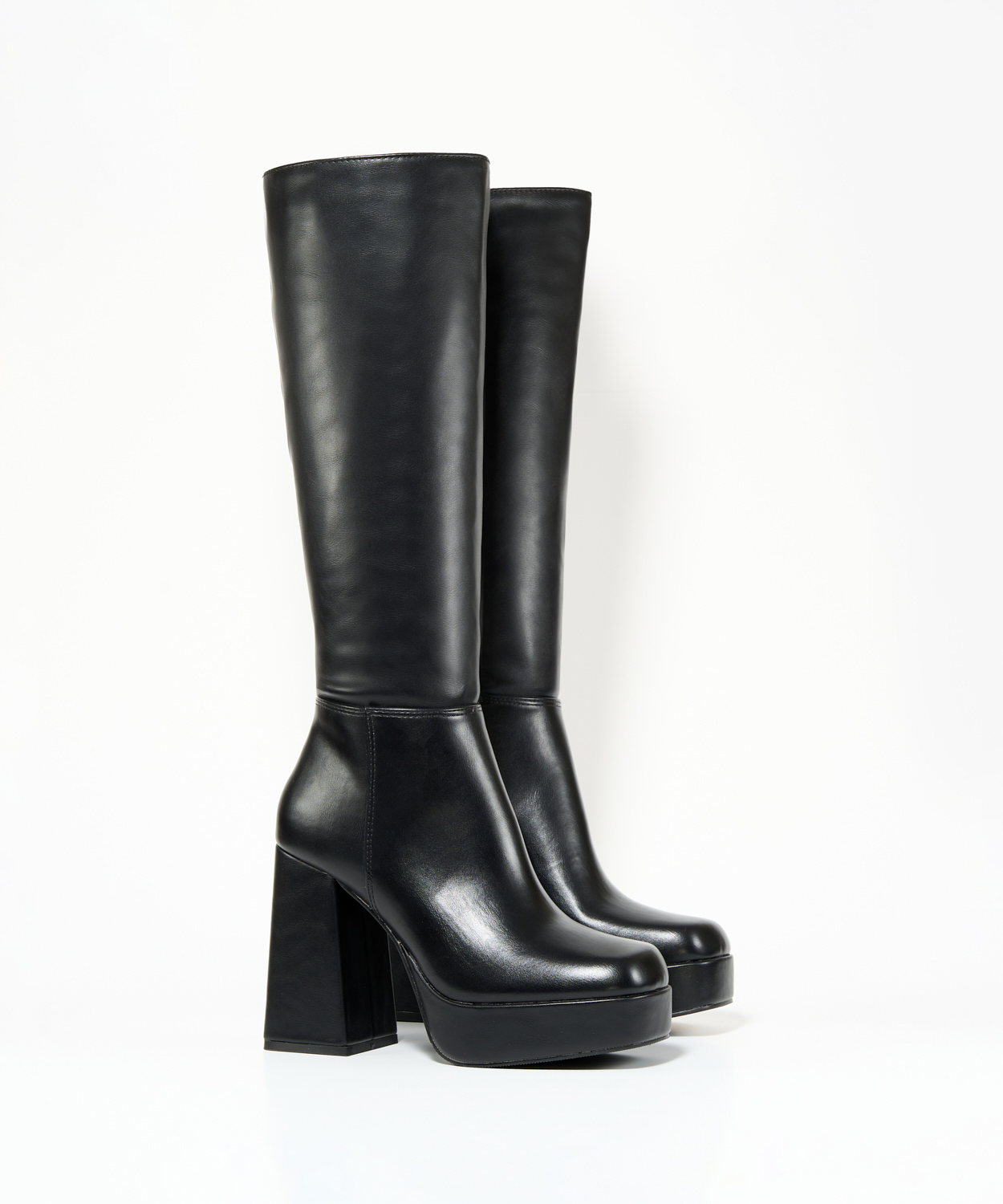 Bota alta plataforma  image number null